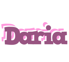 Daria relaxing logo