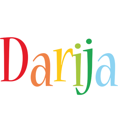 Darija birthday logo