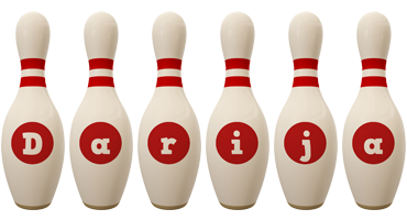 Darija bowling-pin logo