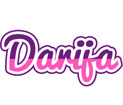 Darija cheerful logo