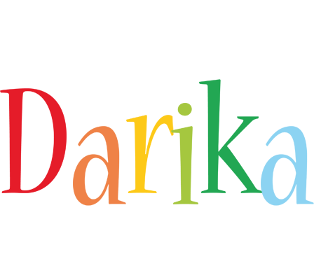 Darika birthday logo