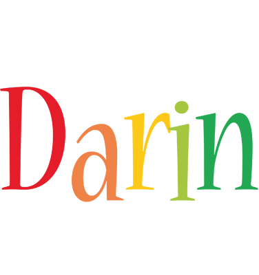 Darin birthday logo