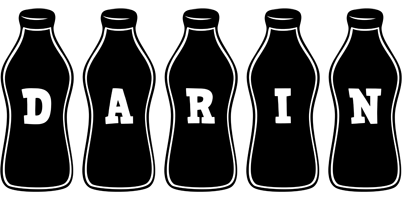 Darin bottle logo