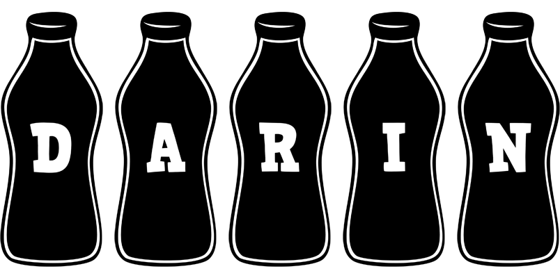 Darin bottle logo