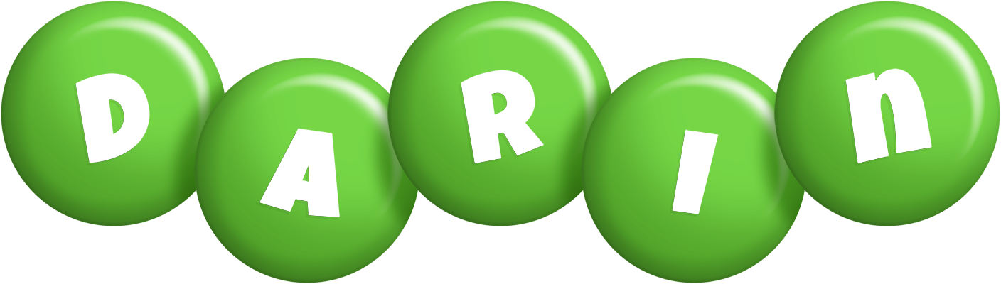 Darin candy-green logo