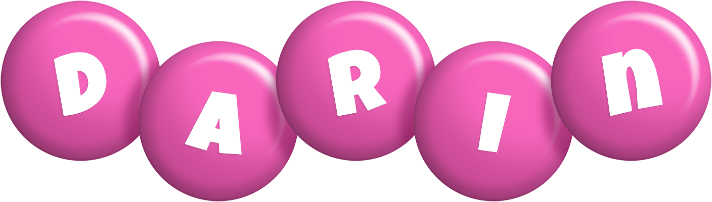 Darin candy-pink logo