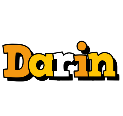 Darin cartoon logo