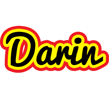 Darin flaming logo