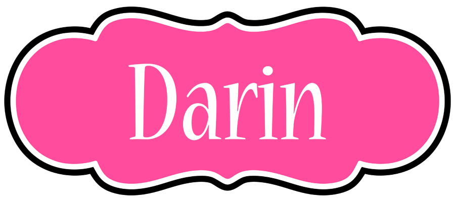 Darin invitation logo