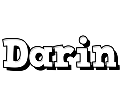 Darin snowing logo