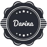 Darina badge logo