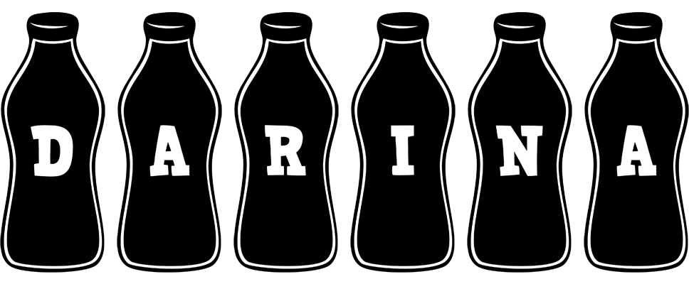 Darina bottle logo