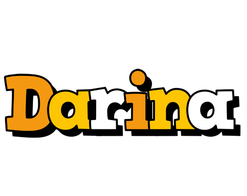 Darina cartoon logo
