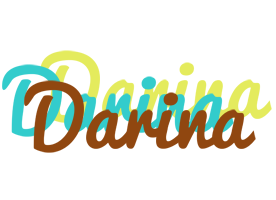 Darina cupcake logo