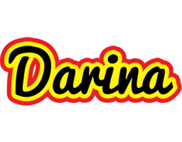 Darina flaming logo