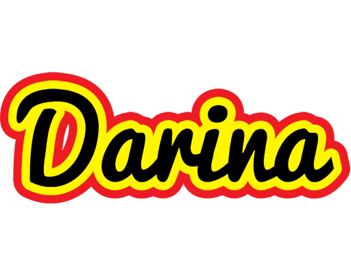Darina flaming logo