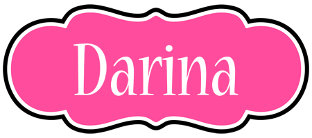 Darina invitation logo