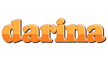 Darina orange logo