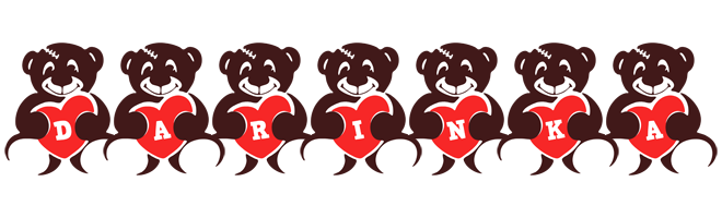 Darinka bear logo
