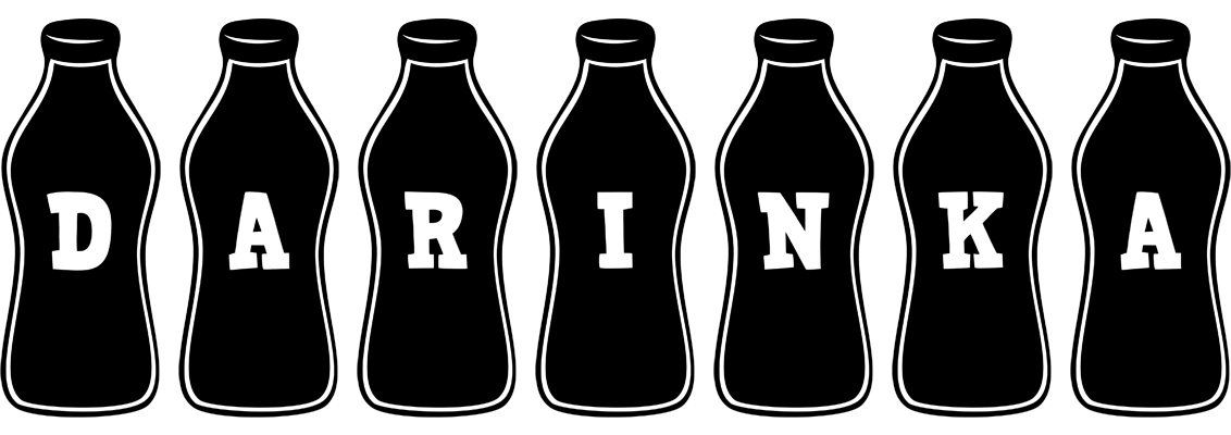 Darinka bottle logo