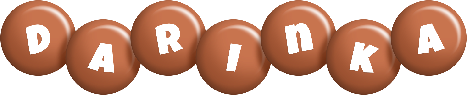 Darinka candy-brown logo