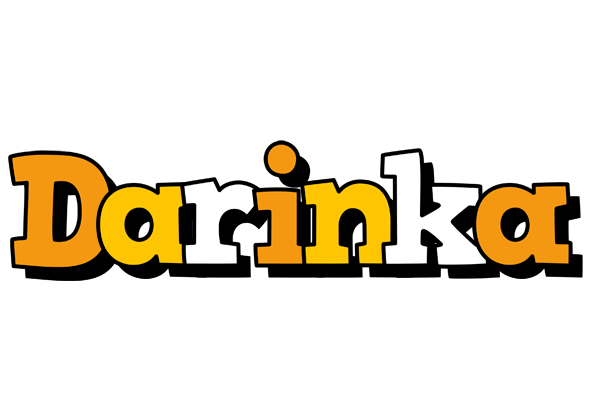 Darinka cartoon logo