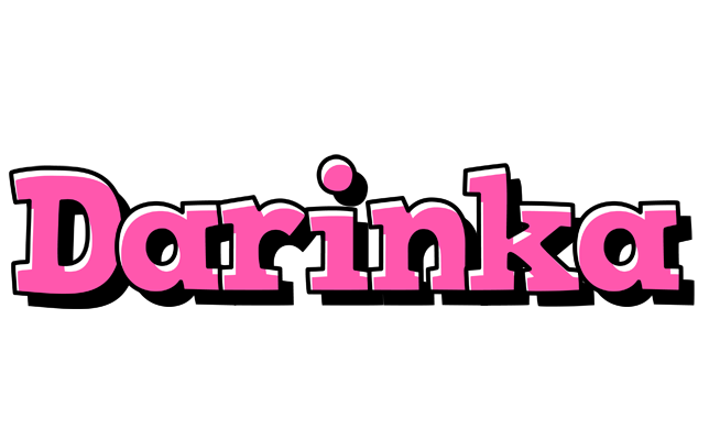 Darinka girlish logo