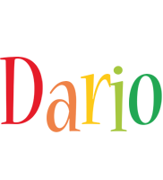 Dario birthday logo