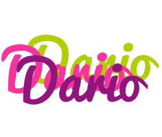 Dario flowers logo