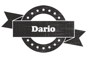 Dario grunge logo