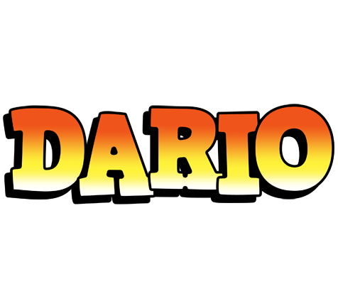 Dario sunset logo