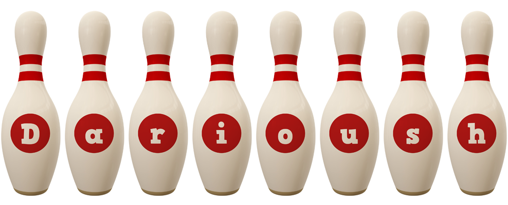 Darioush bowling-pin logo
