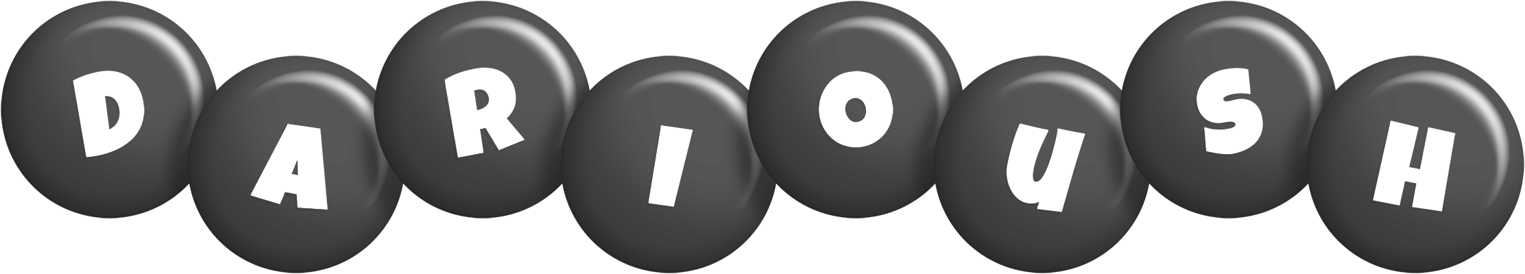 Darioush candy-black logo