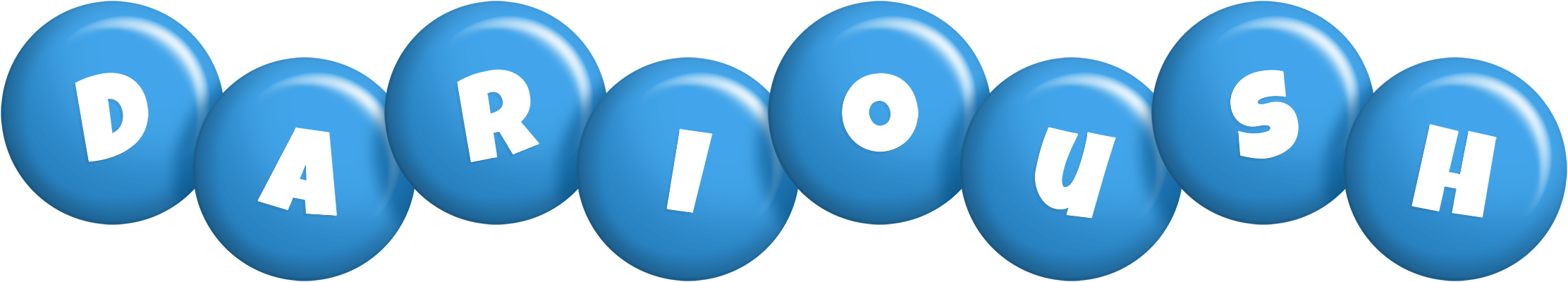 Darioush candy-blue logo
