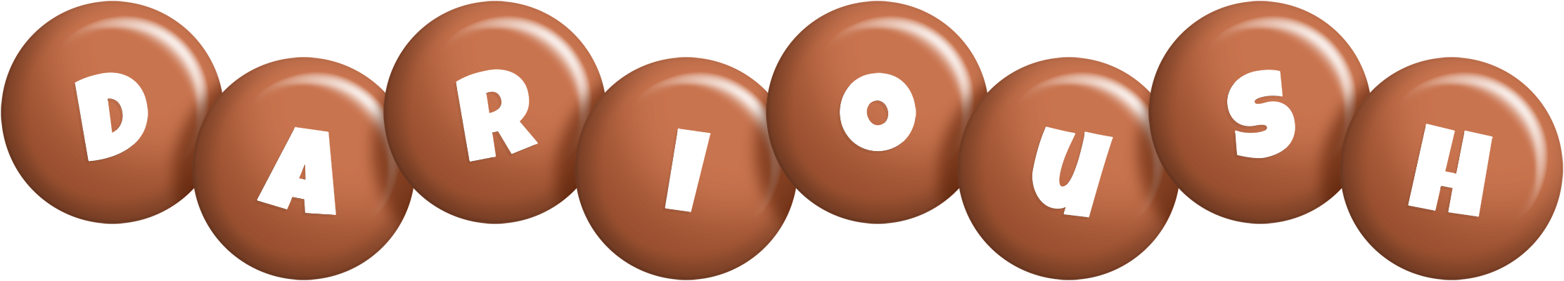 Darioush candy-brown logo