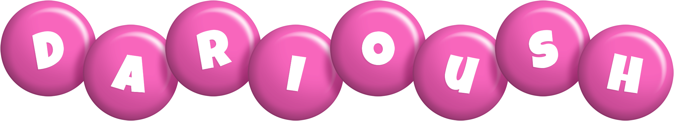Darioush candy-pink logo