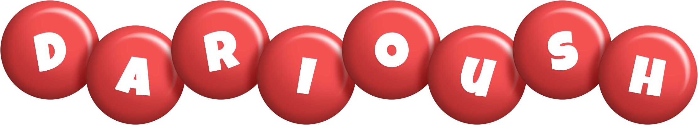 Darioush candy-red logo