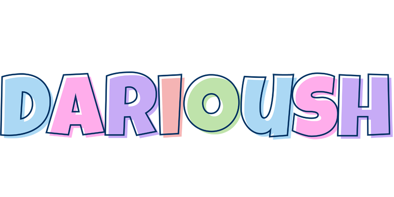 Darioush pastel logo