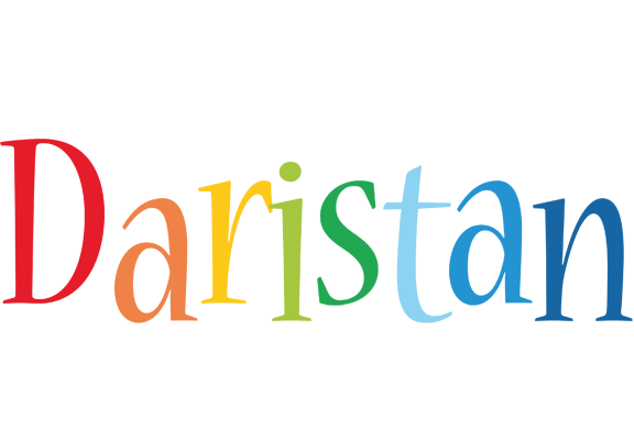 Daristan birthday logo