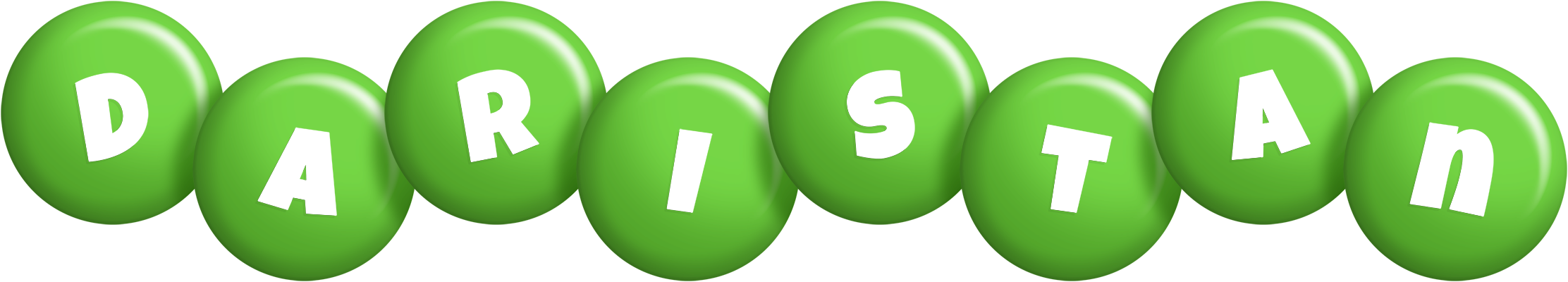 Daristan candy-green logo