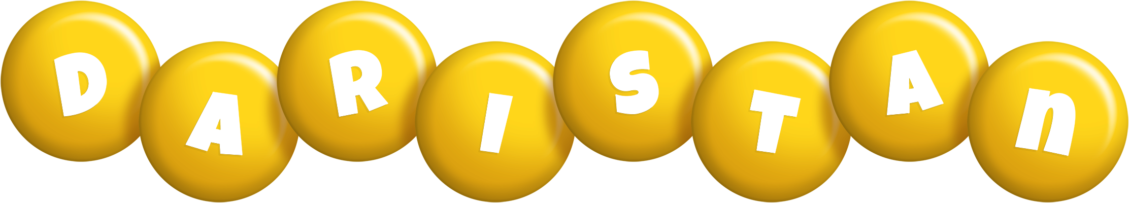 Daristan candy-yellow logo