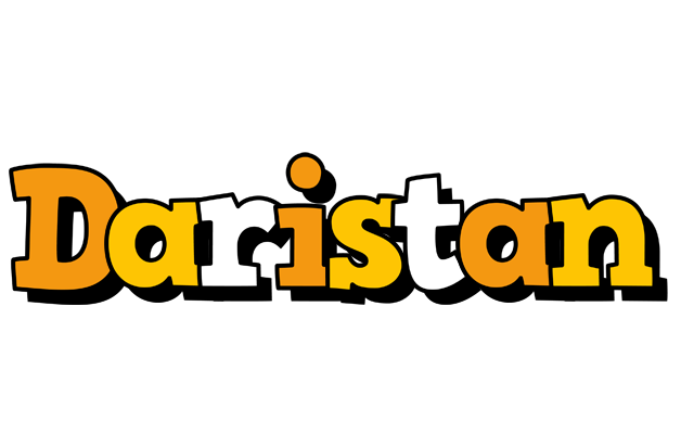 Daristan cartoon logo