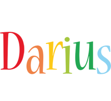 Darius birthday logo