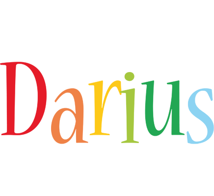 Darius birthday logo
