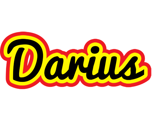 Darius flaming logo