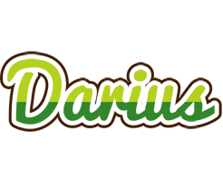 Darius golfing logo