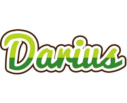 Darius golfing logo