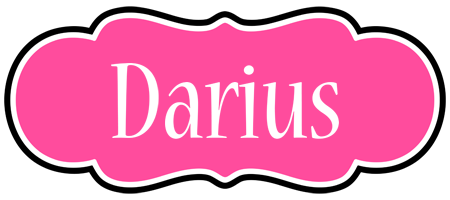 Darius invitation logo