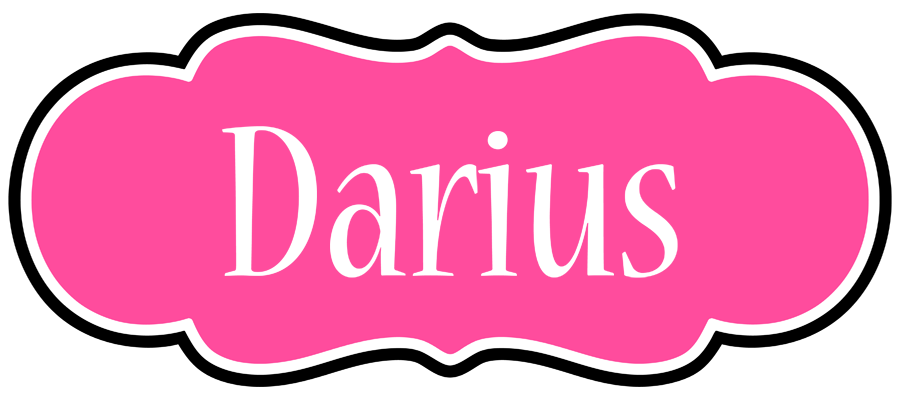 Darius invitation logo