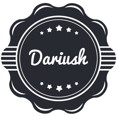 Dariush badge logo